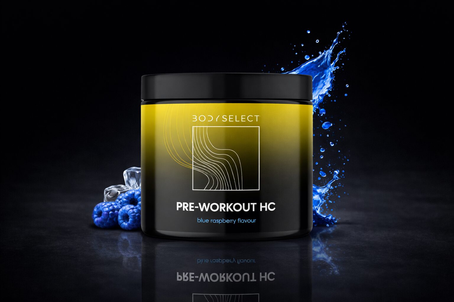 Pred tréningový stimulant modrá malina, maximálna energia pre vaše telo, BodyMind