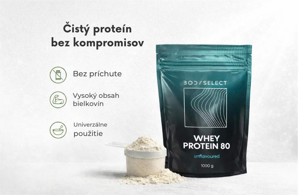Srvátkový proteín bez príchute, nekompromisne prvotriedny,BodyMind
