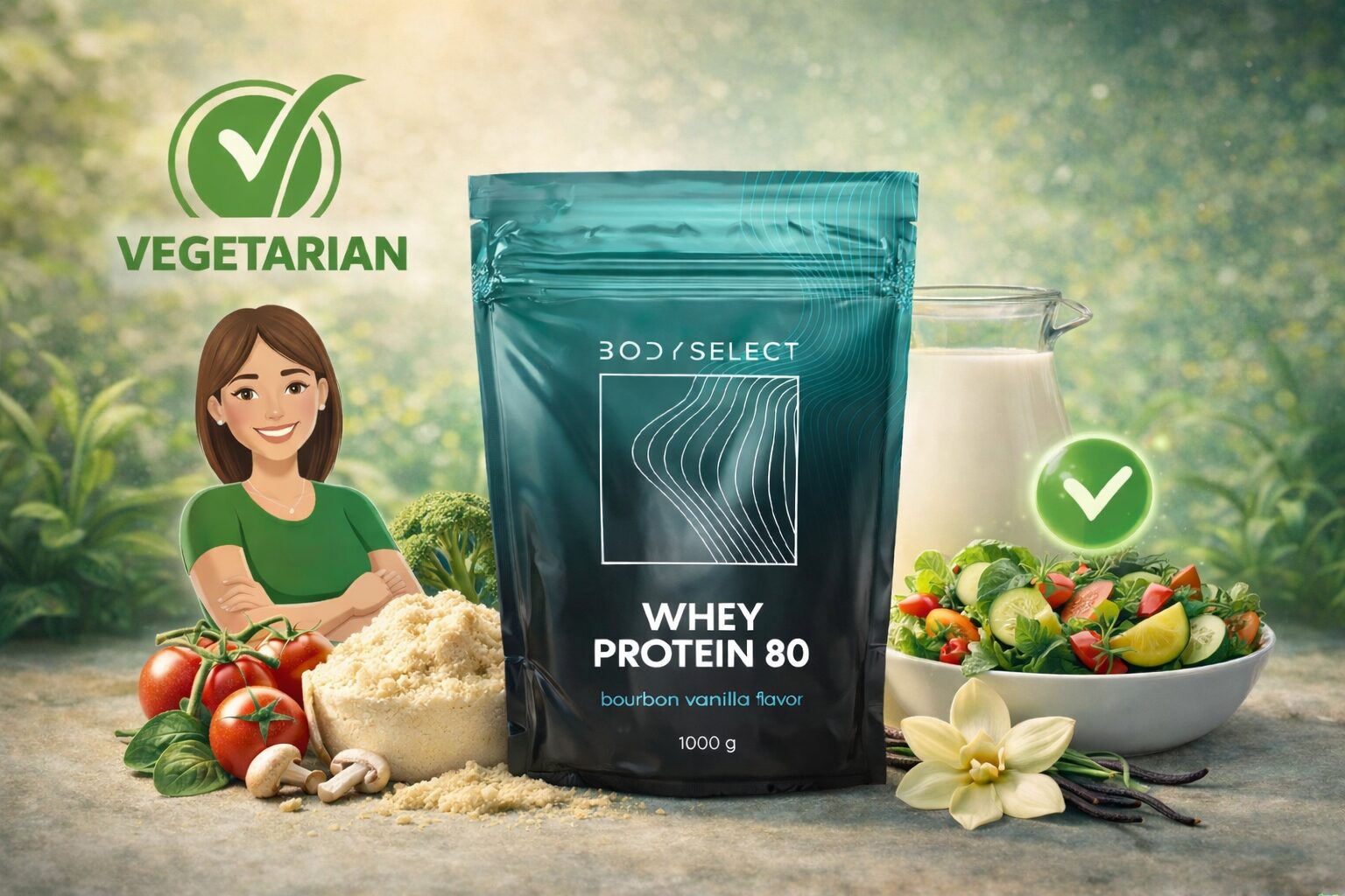 Vailkový proteín, proti únave, bodymind