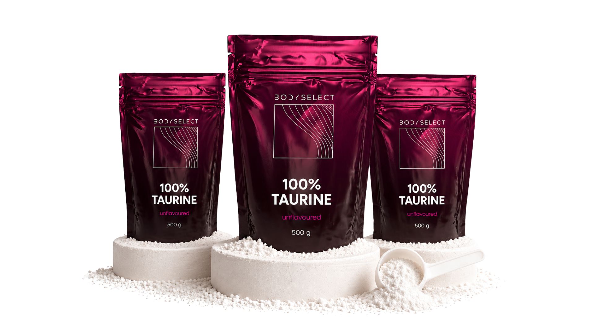 Čistý taurín 100%, podpora sily a vytrvalosti, BodyMind