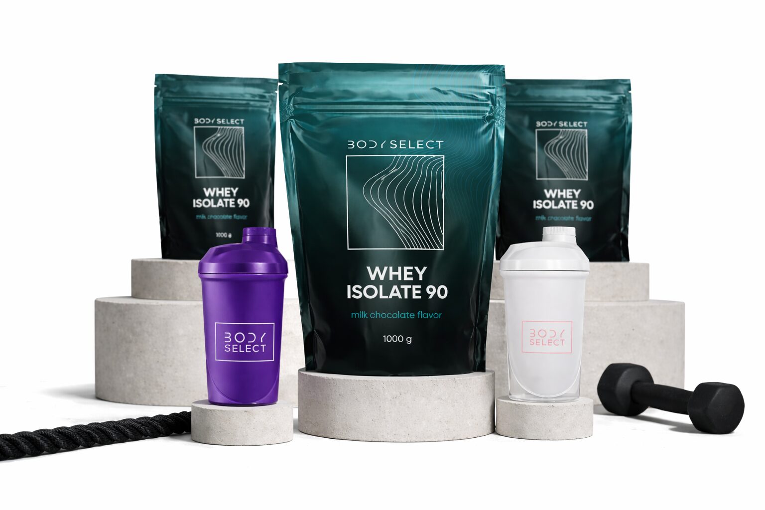 Whey protein isolate Mil chocolate, vitalita a zdravie tela, BodyMind