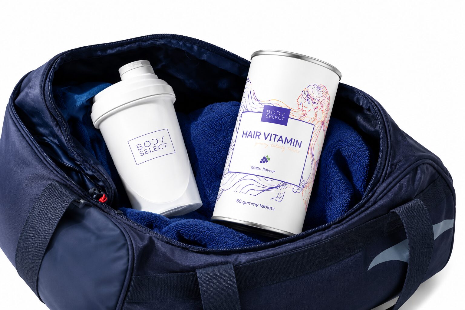 Vlasový vitamín od BodyMind pre zdravie vlasov a imunitný systém.