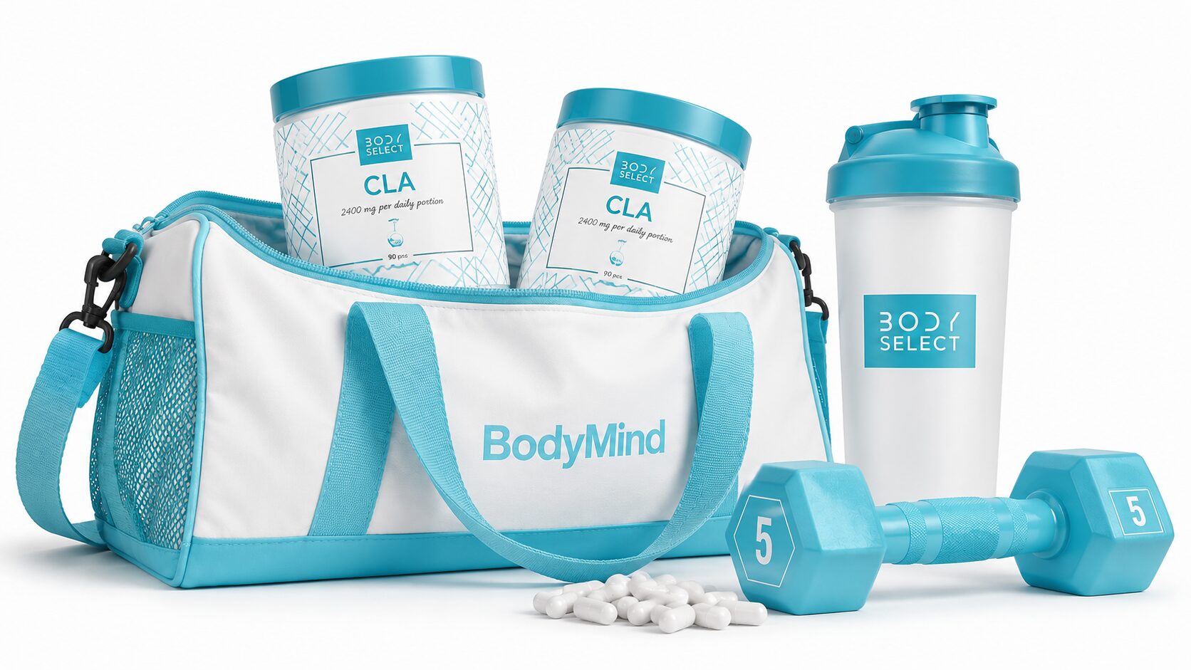 BodyMind spaľovač tukov CLA, odburáva tuky a spomaľuje ich tvorbu