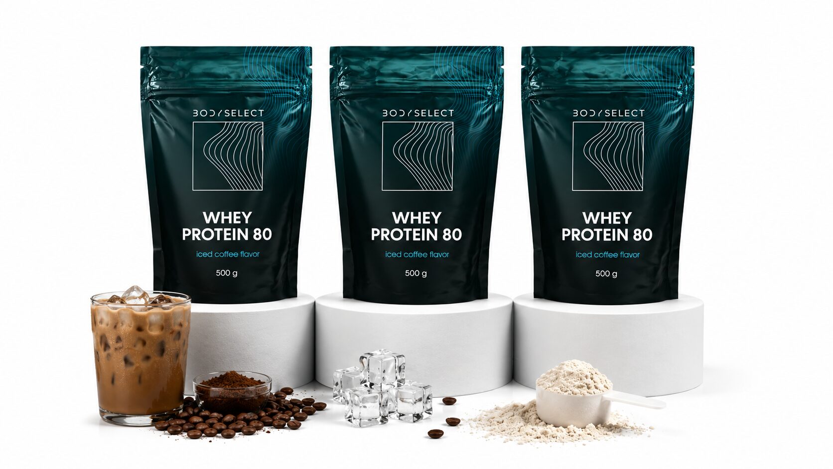 Whey proteín Ľadová káva, ideálny po tréningu na rast svalov