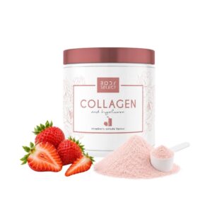 Ženský kolagén Jahodová koláda 300g, pre kĺby a pokožku, BodyMind