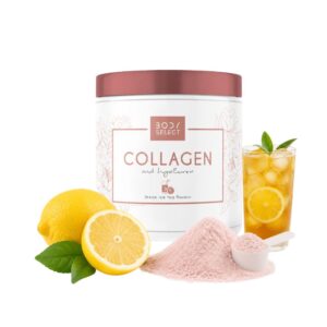 Ženský kolagén Citrónový ľadový čaj 300g, vitamín pre pokožku, BodyMind