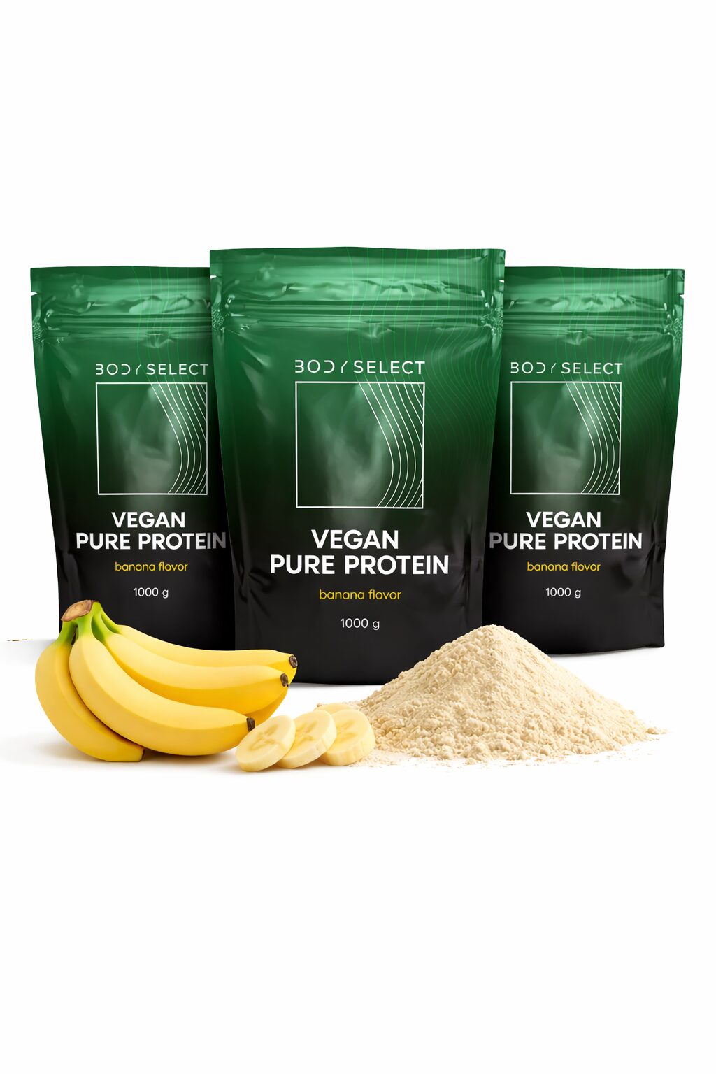 Vegan proteín Banánový, pre vegánov, BodyMind