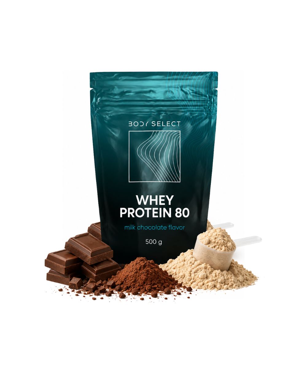 Srvátkový proteín Mliečna čokoláda 500 g, regenerácia po cvičení,, BodyMind