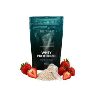 Srvátkový proteín Jahoda, rýchle vstrebávanie, Bodymind