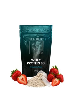 Srvátkový proteín Jahoda, rýchle vstrebávanie, Bodymind