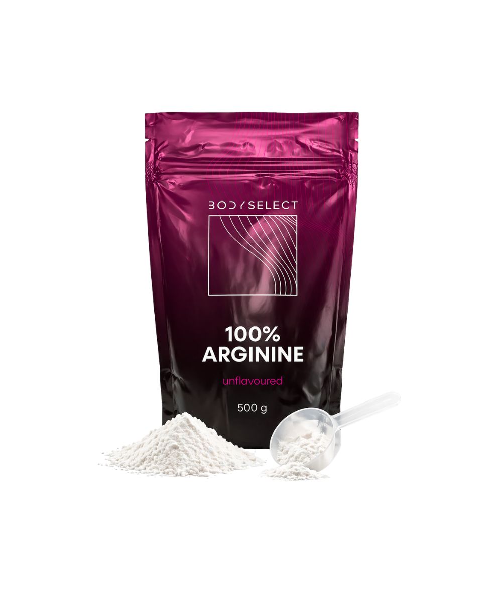Arginín bez príchute 500g, pumpa pred tréningom, BodyMind