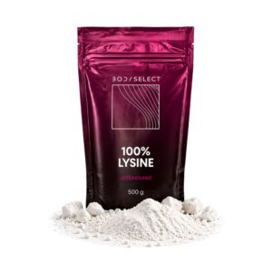 Lyzín neochutený 500g, regenerácia po tréningu, BodyMind