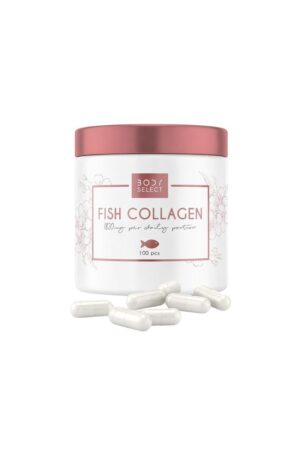 Rybí kolagén 100 kapsúl, vitamín pre pokožku, BodyMind