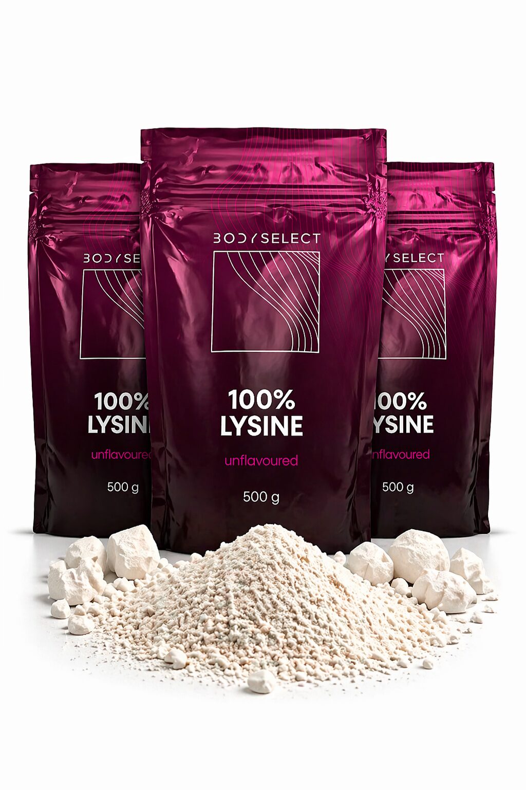 Lyzín neochutený 500g, regenerácia po tréningu, BodyMind