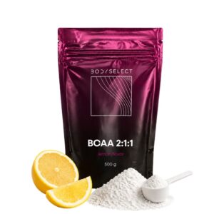 BCAA Citrón 500g, regenerácia svalov, BodyMind