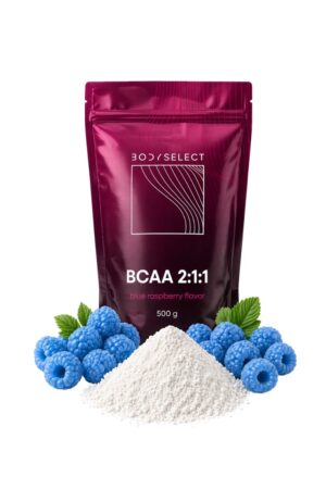 BCAA Modrá malina 500g, regenerácia svalov, BodyMind