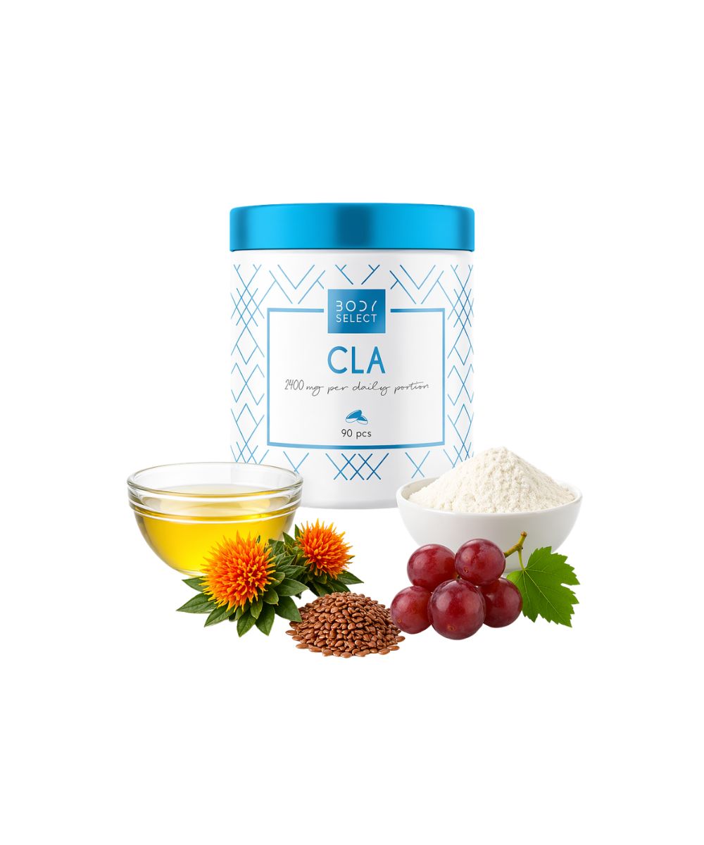 Spaľovač CLA 90 kapsúl, redukcia hmotnosti, BodyMind