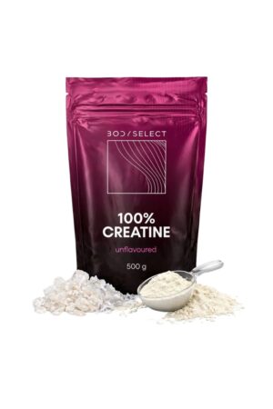 Kreatín monohydrát 100% neochutený 500g, sila pre svaly, BodyMind