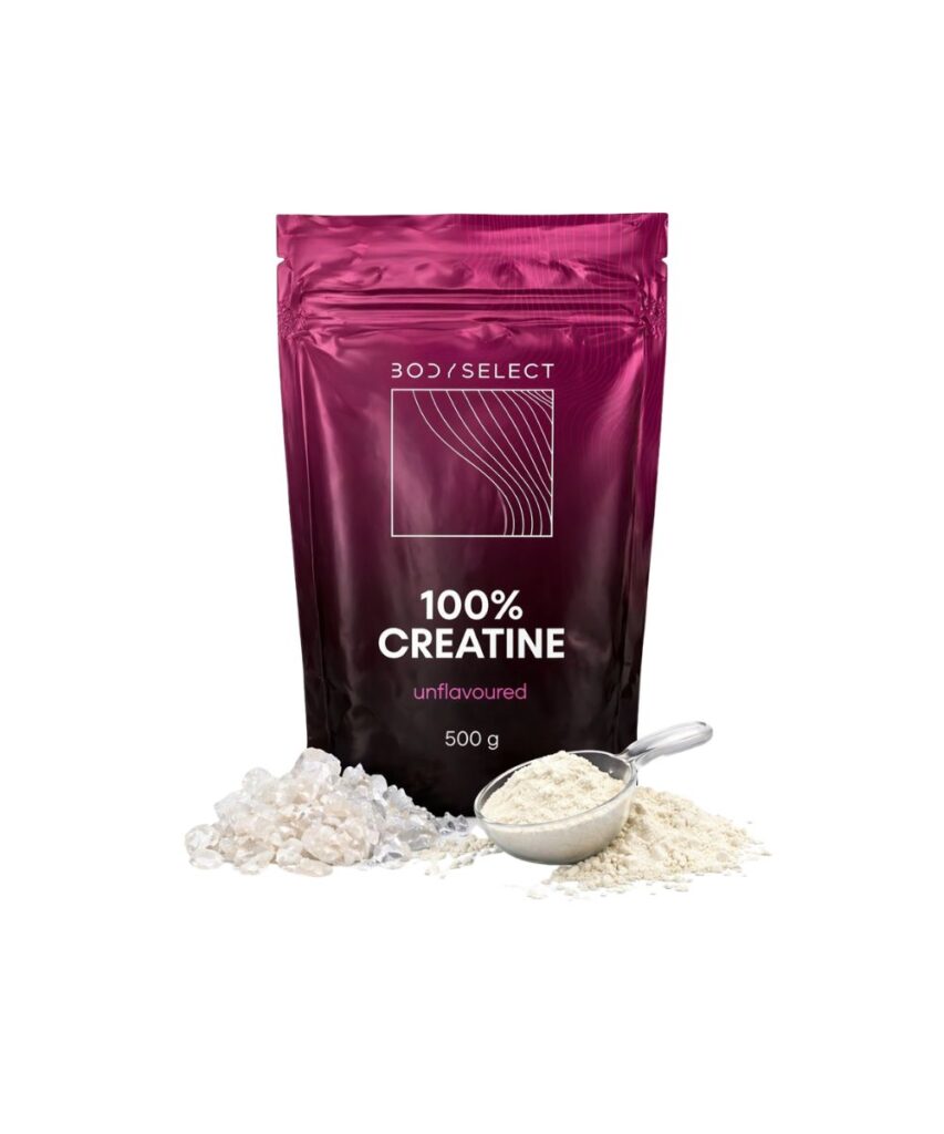 Kreatín monohydrát 100% neochutený 500g, sila pre svaly, BodyMind