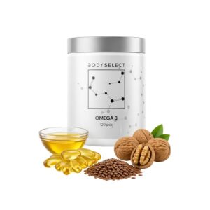 Omega-3 mastné kyseliny 120 kapsúl, zdravé tuky, BodyMind