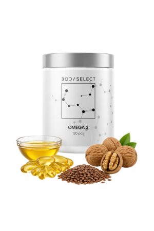 Omega-3 mastné kyseliny 120 kapsúl, zdravé tuky, BodyMind