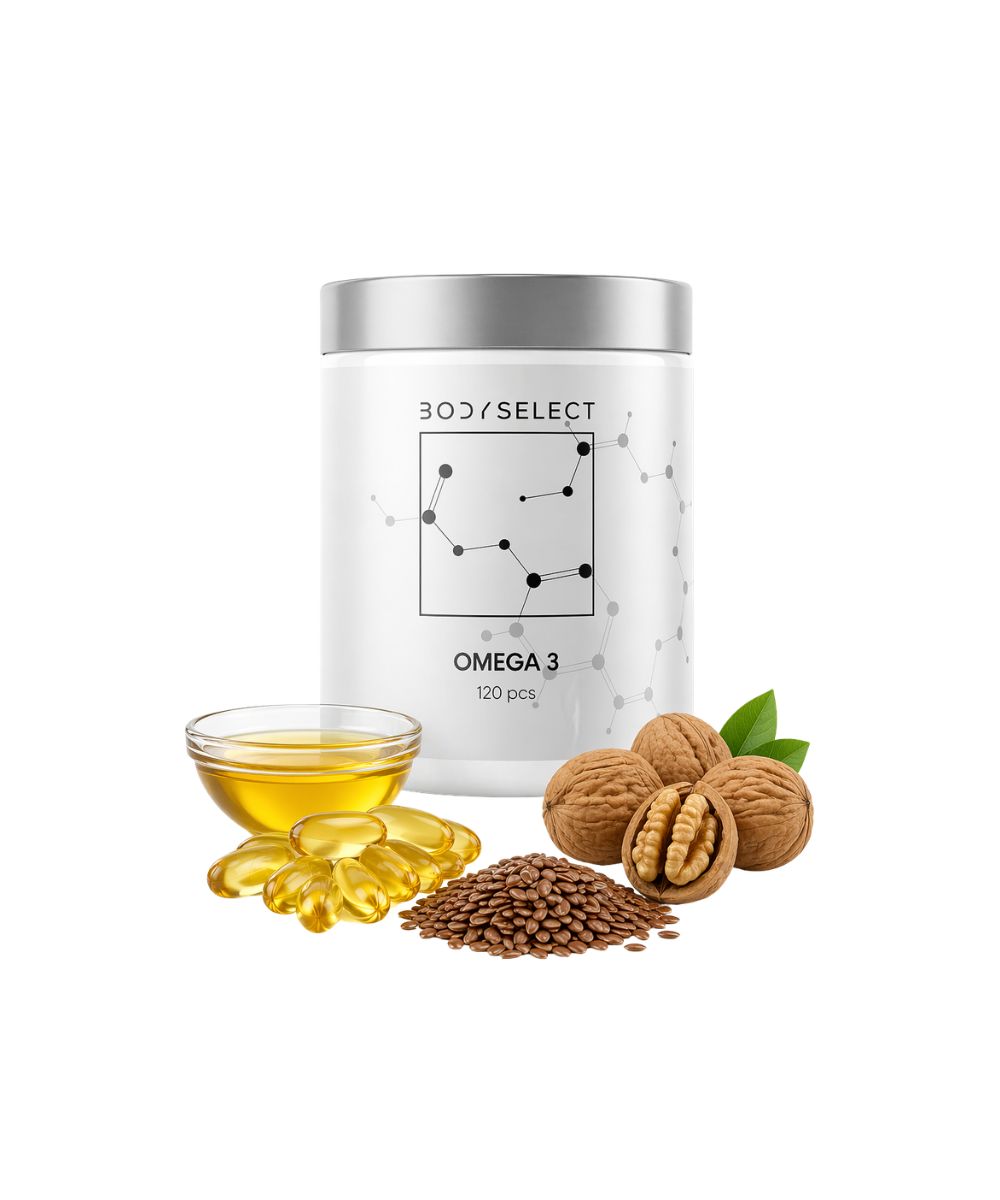 omega3-bodymind Omega-3 mastné kyseliny 120 kapsúl, zdravé tuky, BodyMind