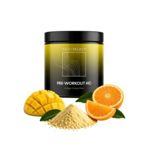 Pred tréningový stimulant Pomaranč mango 450g, pumpa pre telo, BodyMind