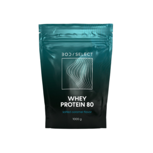 Srvátkový proteín Slaný karamel, bielkoviny pre tvoje svaly, Bodymind