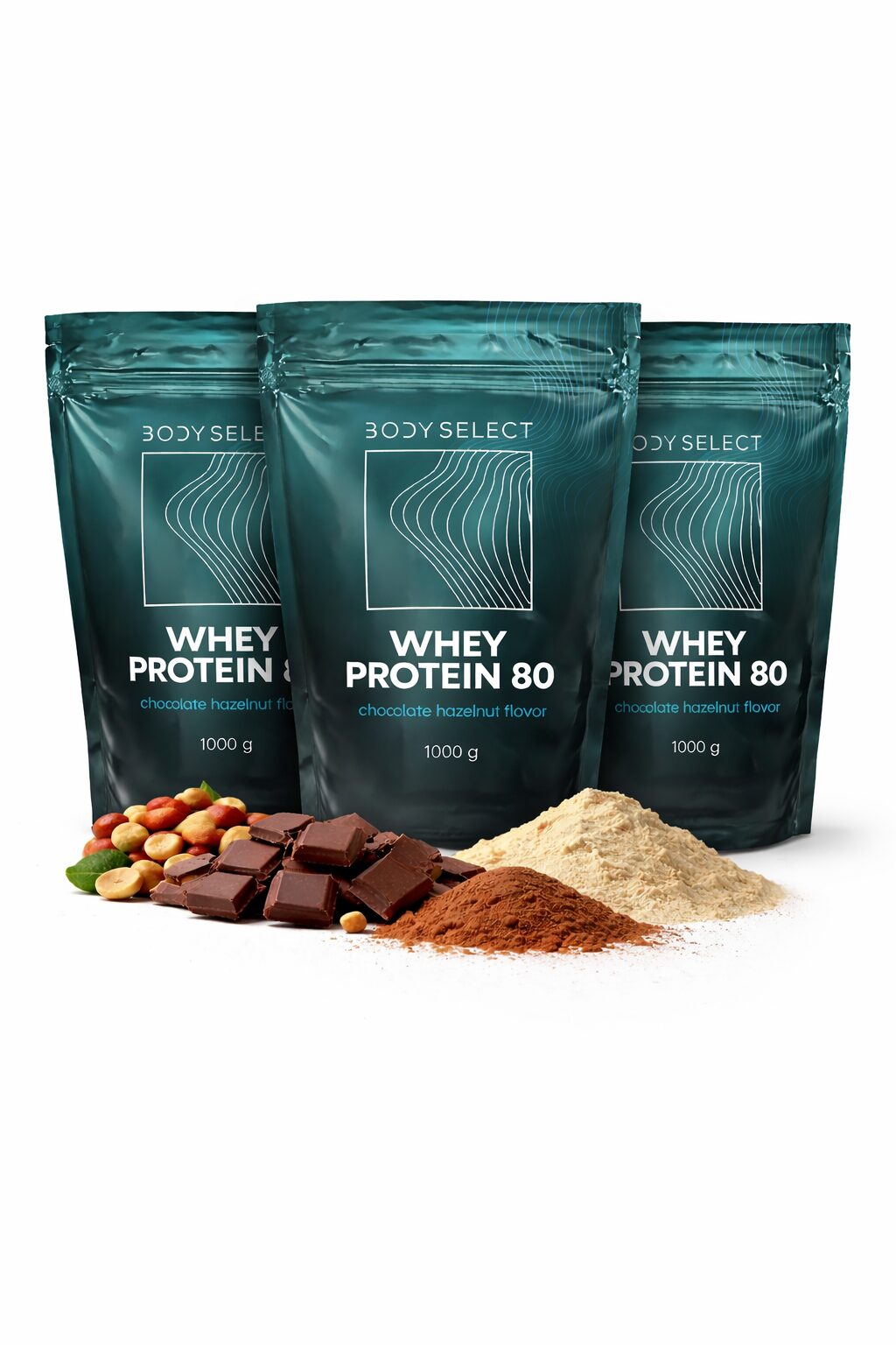 Čokoládovo-orieškový proteín, regenerácia svalov, BodyMind