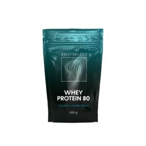 Srvátkový proteín Bourbon vanilka 500 g, výkon a energia, BodyMind