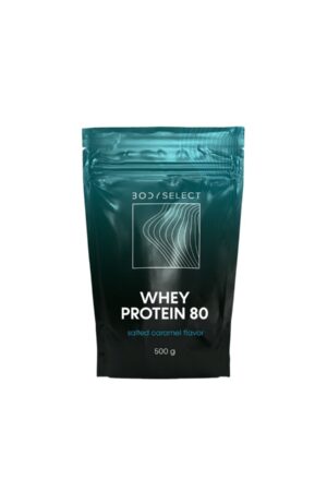 Srvátkový proteín Slaný karamel 500 g, dokonalá výživa pre svaly, BodyMind