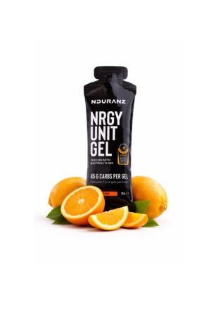 Nrgy unit gél poamaranč, pre lepší výkon behu, BodyMind