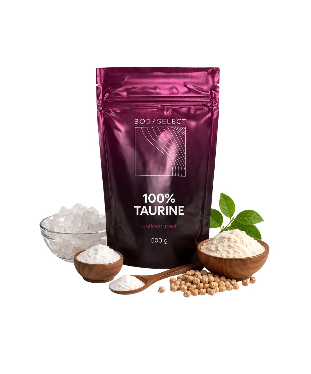 BodyMind Tuarín 100% prášok, regulácia nervovej sústavy a svalov.