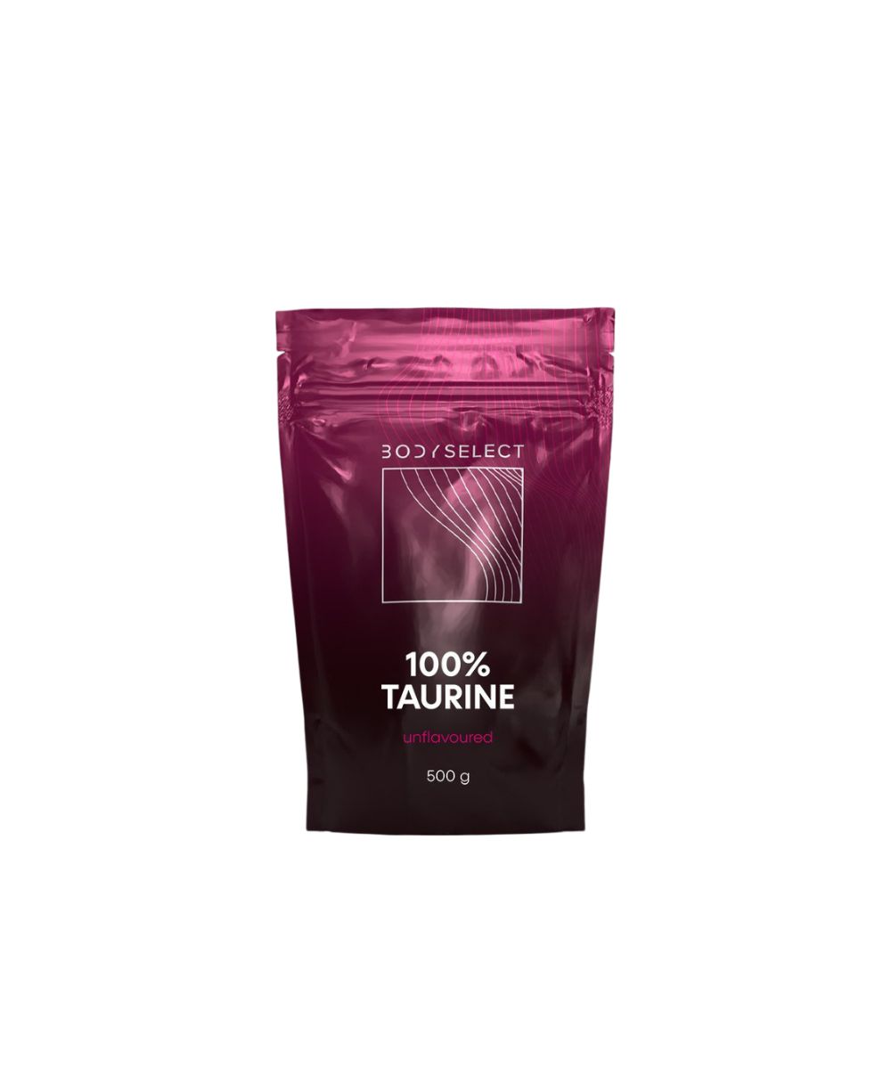 Taurín 100% prášok, udržuje správnu hydratáciu, BodyMind