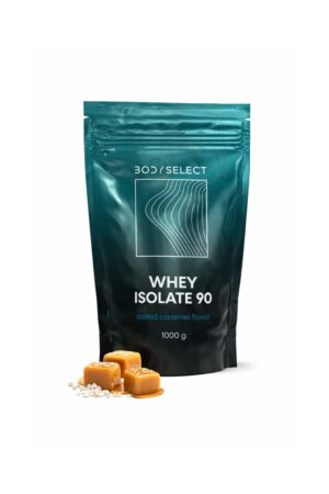 Izolát Slaný karamel, rast svalov, BodyMind