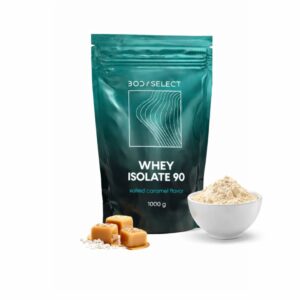 Izolát Slaný karamel, rast svalov, BodyMind