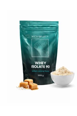 Izolát Slaný karamel, rast svalov, BodyMind