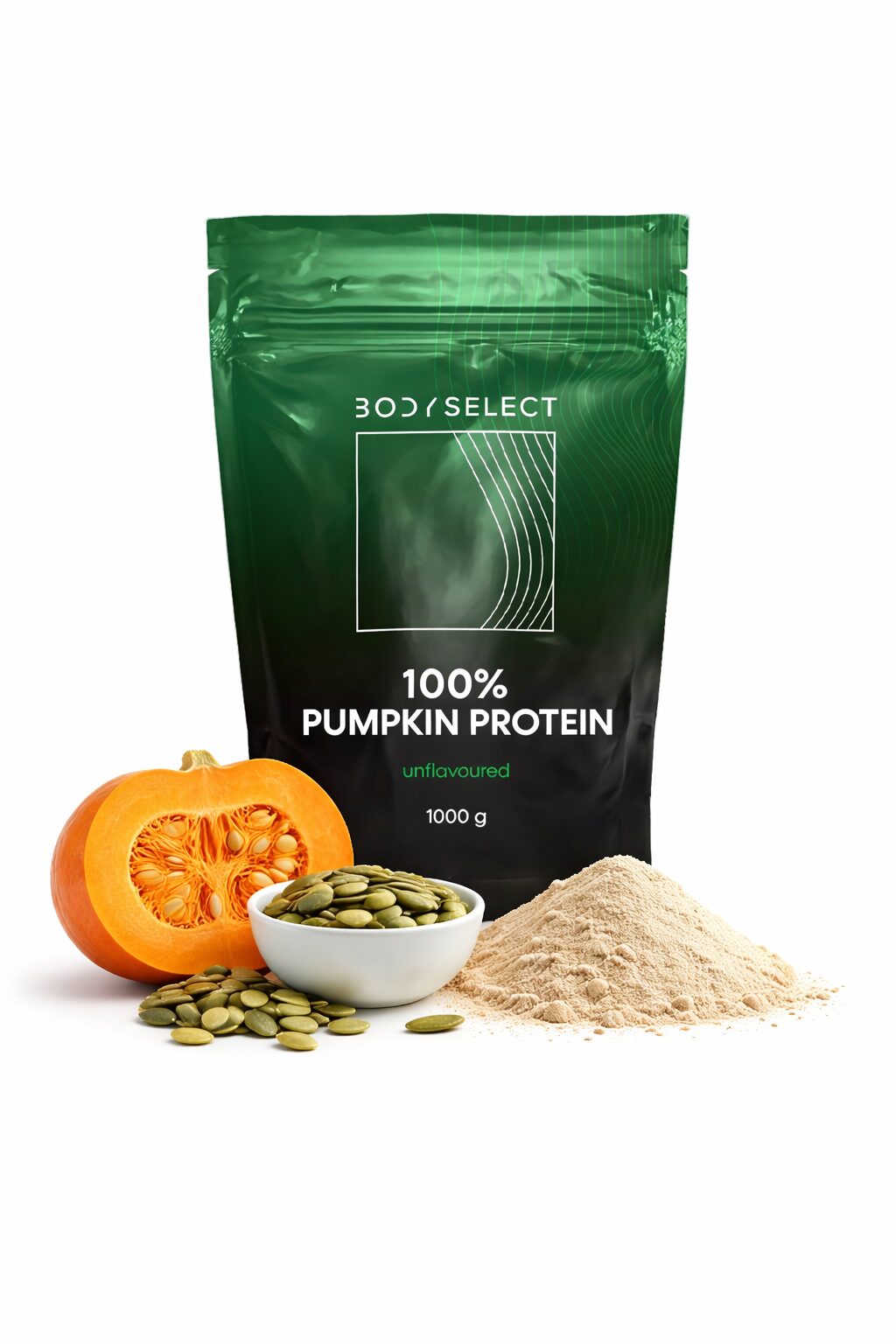 Tekvicový proteín, bez lepku, BodyMind