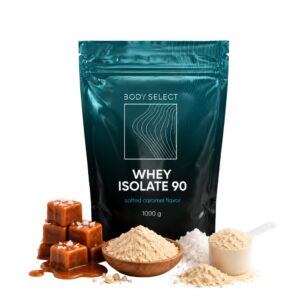 Izolát Slaný karamel, rast svalov, BodyMind