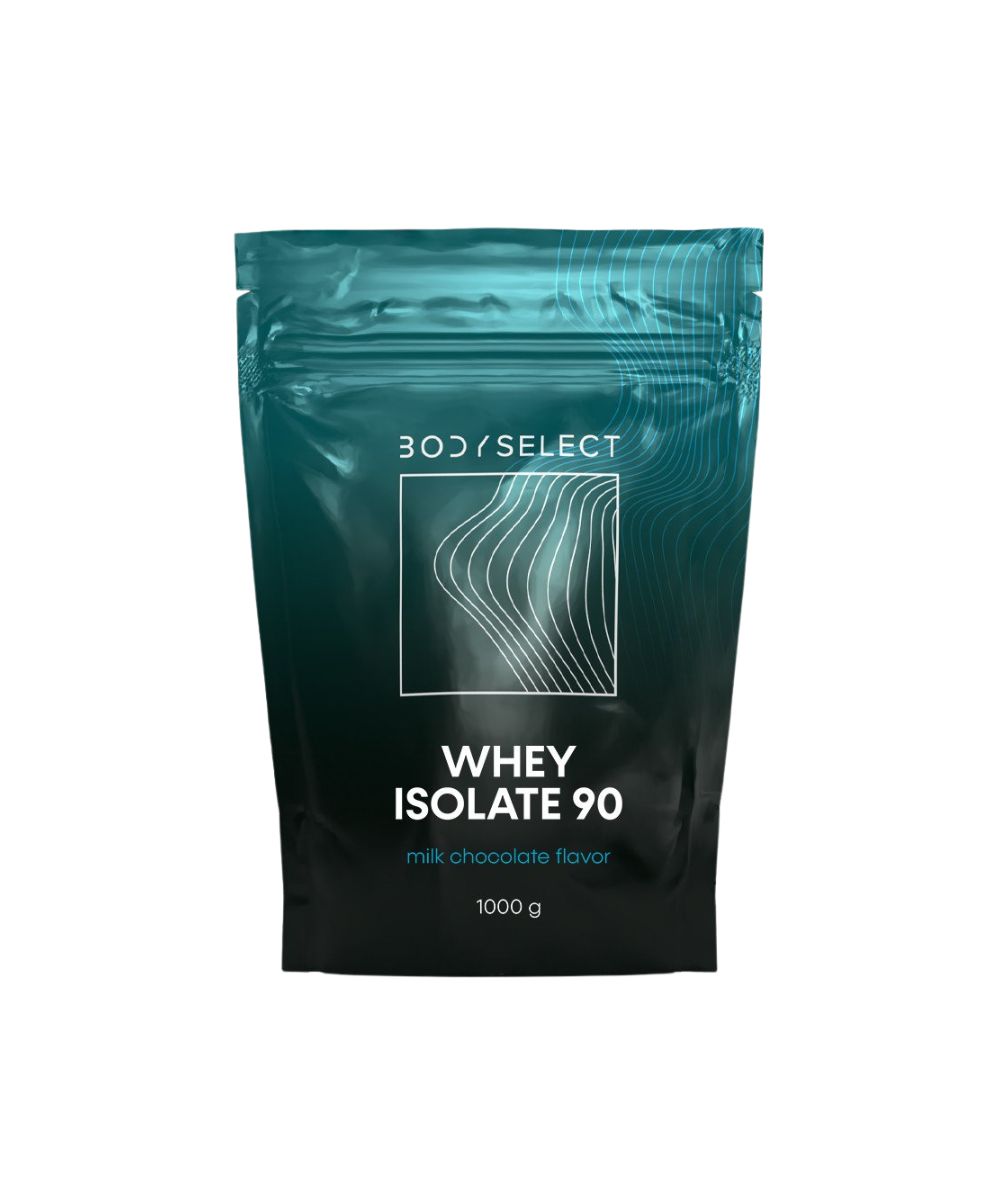 Proteínový izolát Mliečna čokoláda, pre rast a ochranu svalov, BodyMind