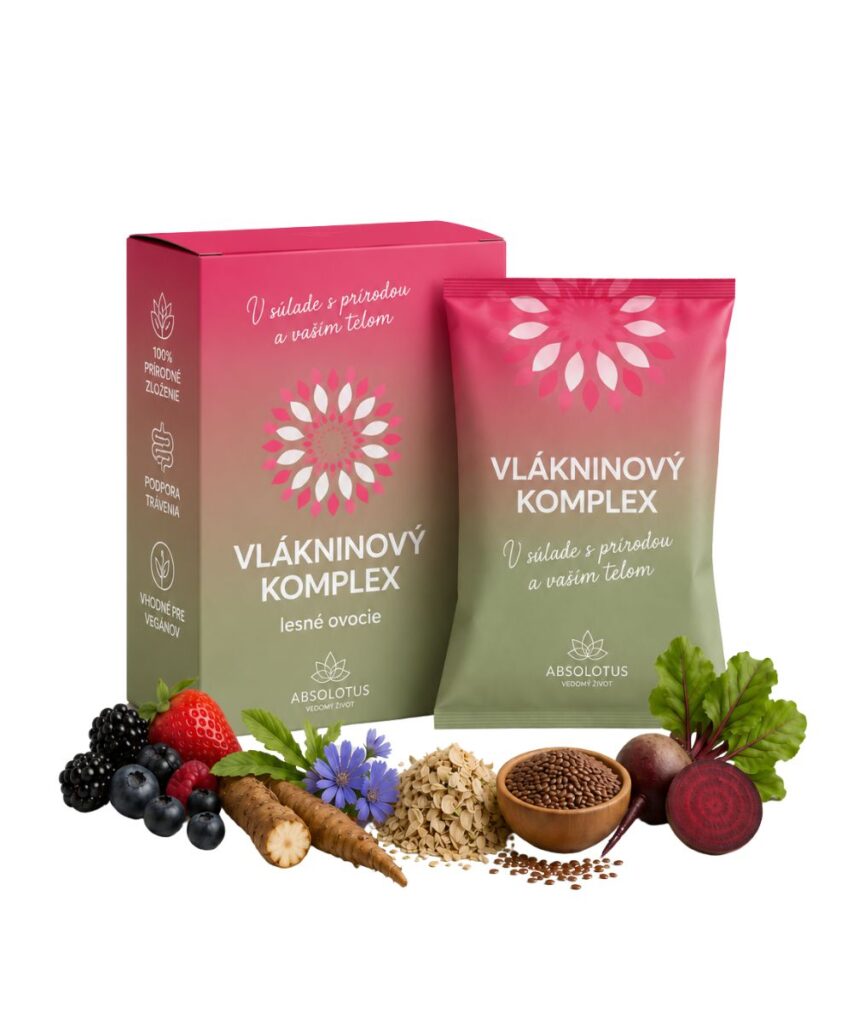 Vlákninový komplex, podporuje trávenie, BodyMind