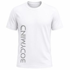 BodyMind unisex tričko biele pre športovcov