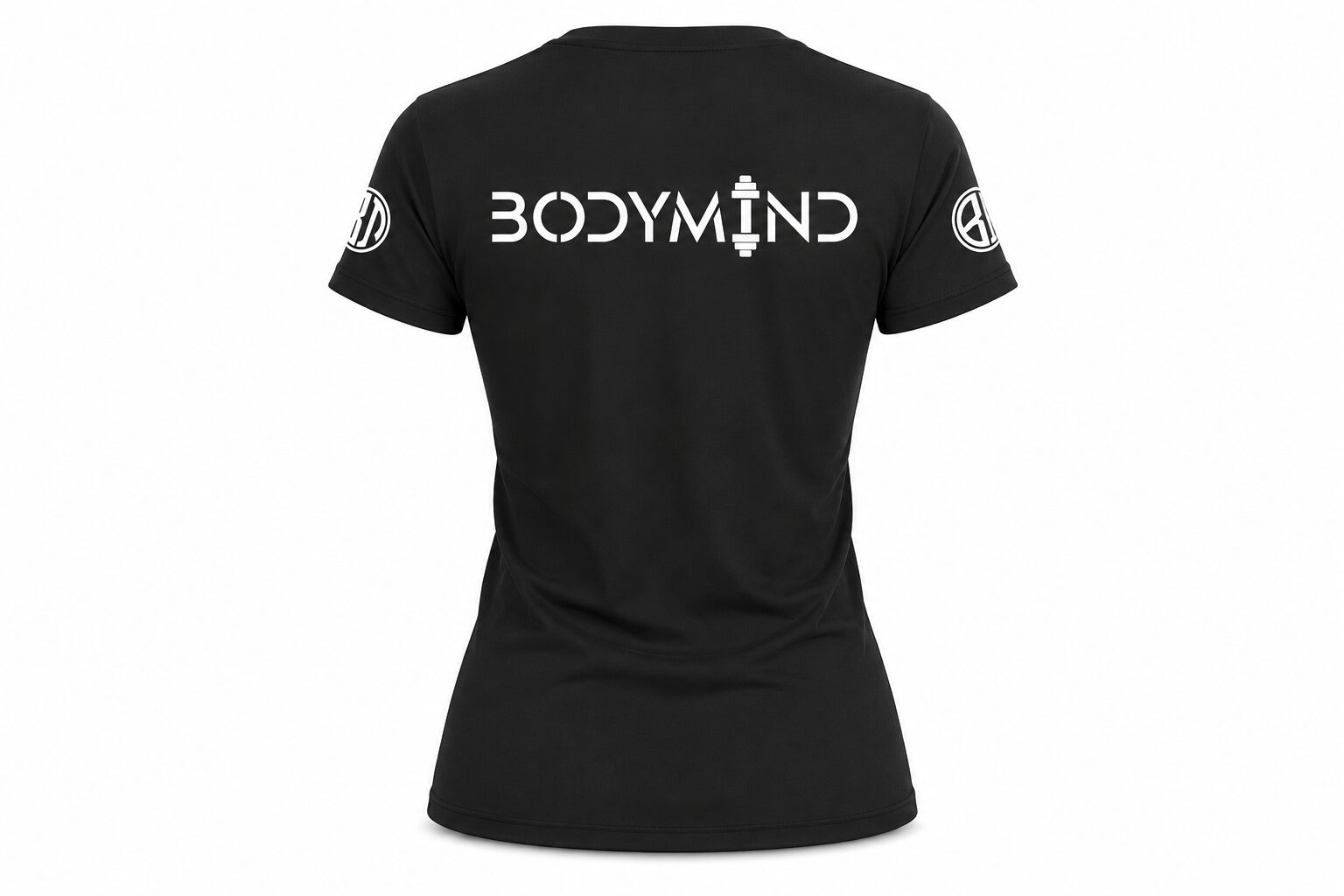 Fitness tričko BodyMind čierne, prémiové tričko do posilňovne