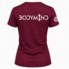 Fitnes tričko BodyMind, dámske tričko z bavlny, ideálne pre bežné nosenie