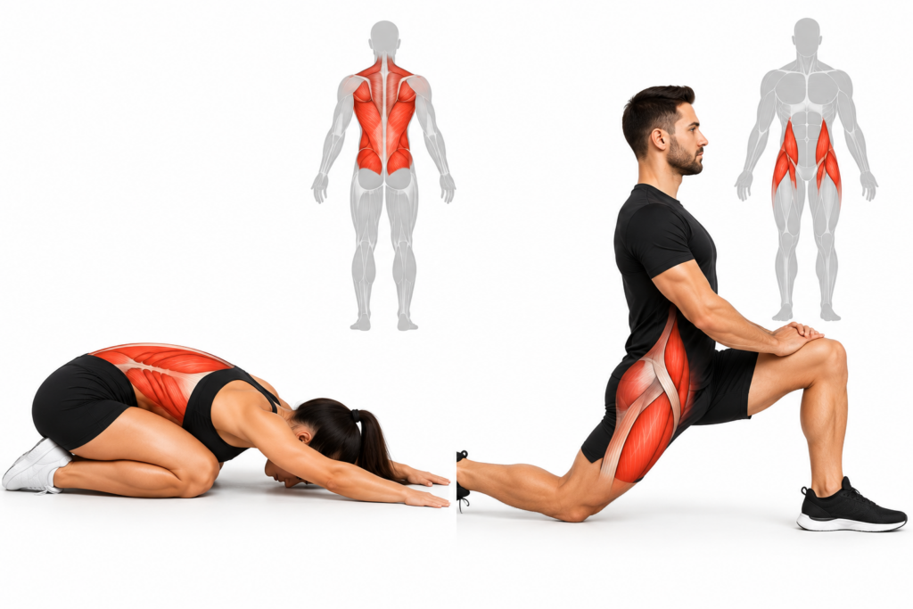 Strečing chrbta pre lepšiu pohyblivosť - cviky na uvoľnenie a flexibilitu, BodyMind