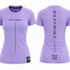 BodyMind dámske športové tričko violet, fitness tričko do posilňovne