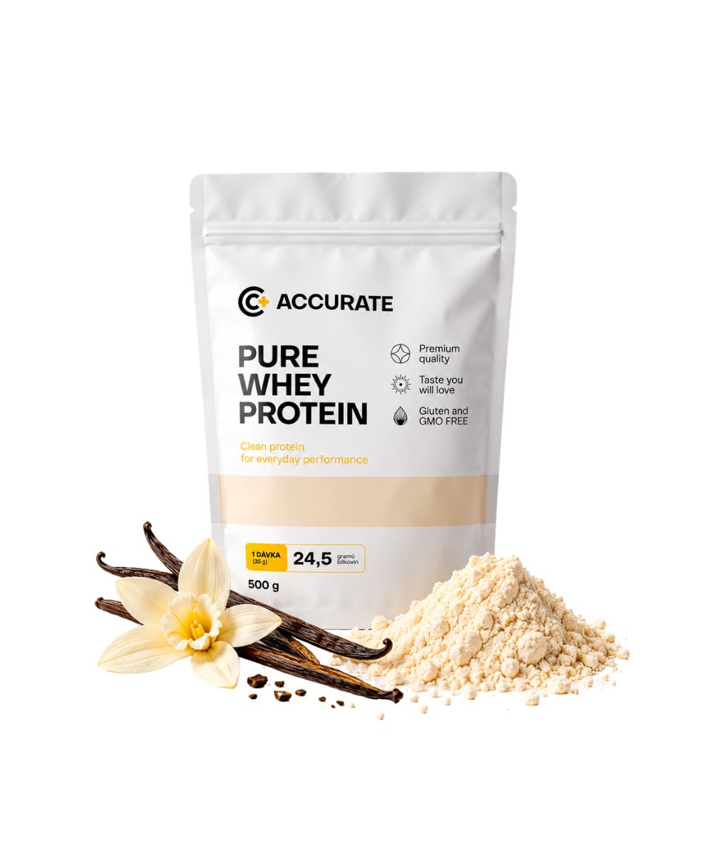 Whey proteín Vanilka 500g, podporuje regeneráciu svalov, BodyMind